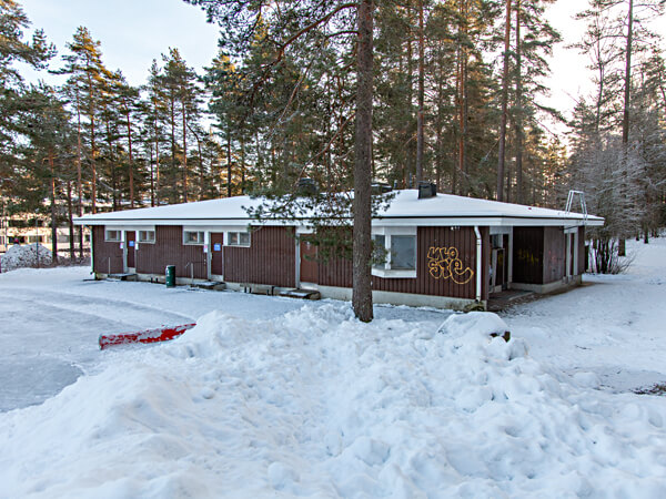 Sveitsin pallokent&auml;n rakennuksia